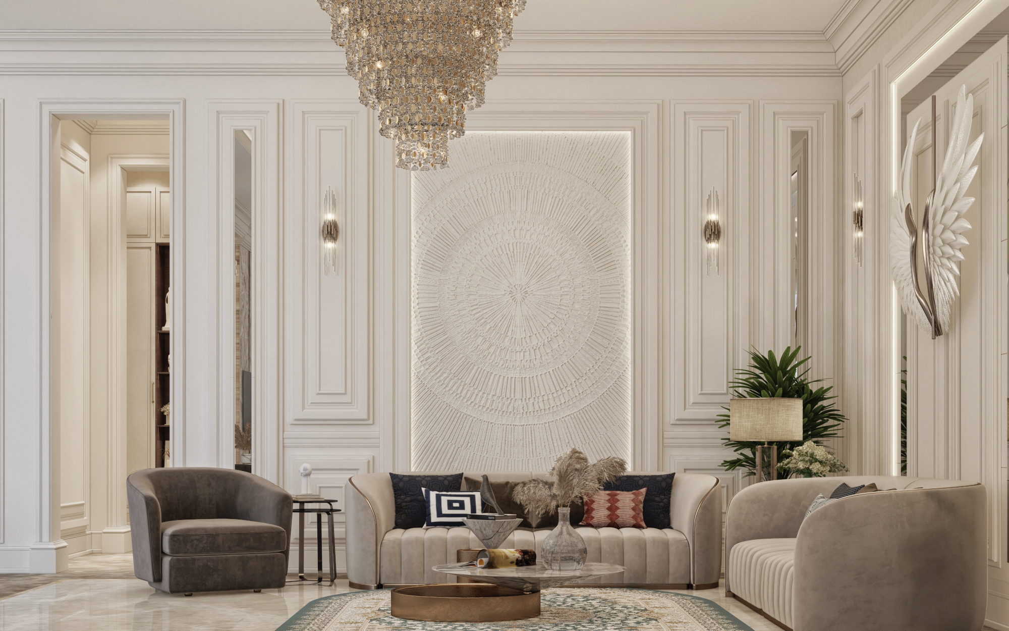 NEO CLASSIC VILLA 室内设计丨HARMONY COMPANY-10