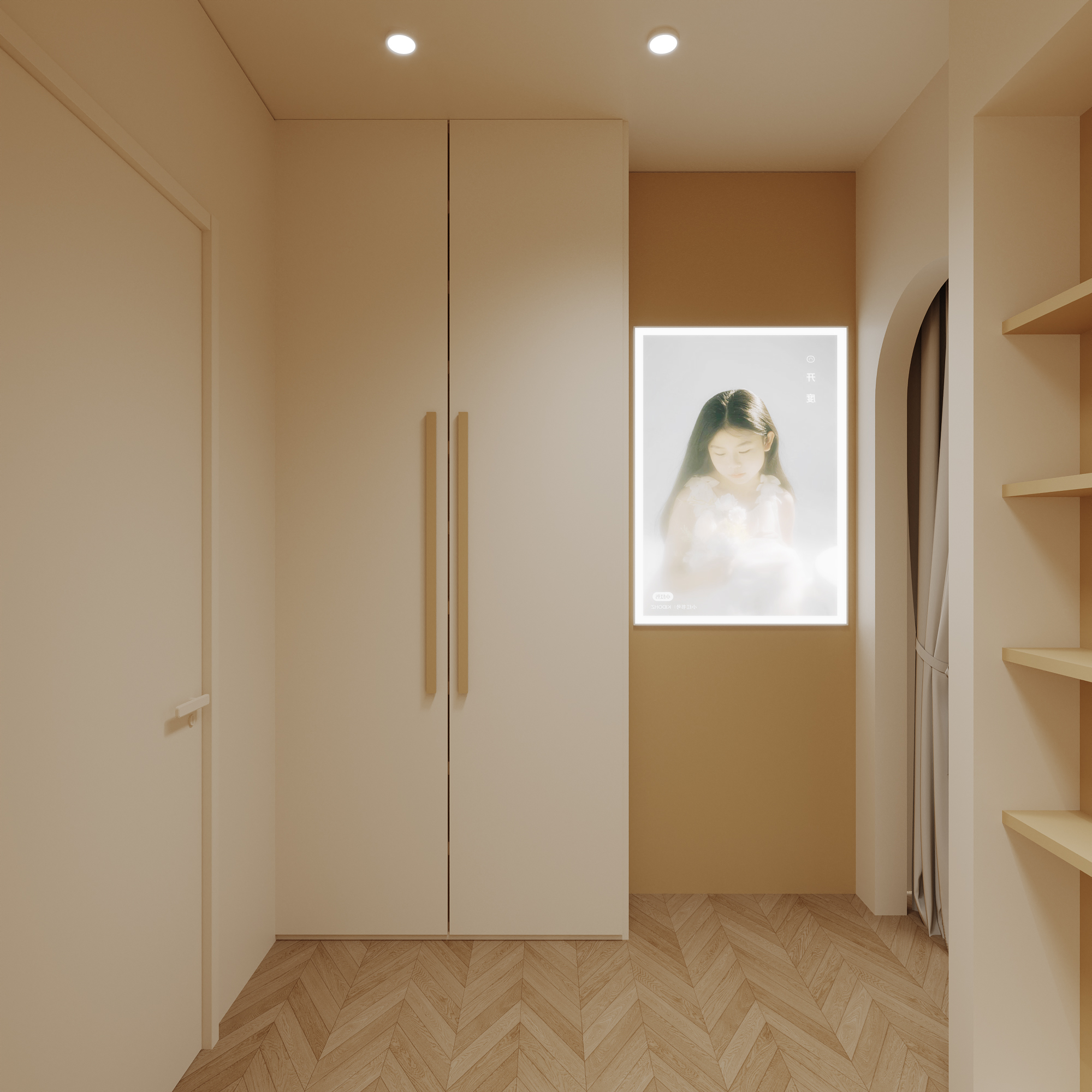 140 平两层奶油系儿童摄影馆萌娃出片宝藏地-4