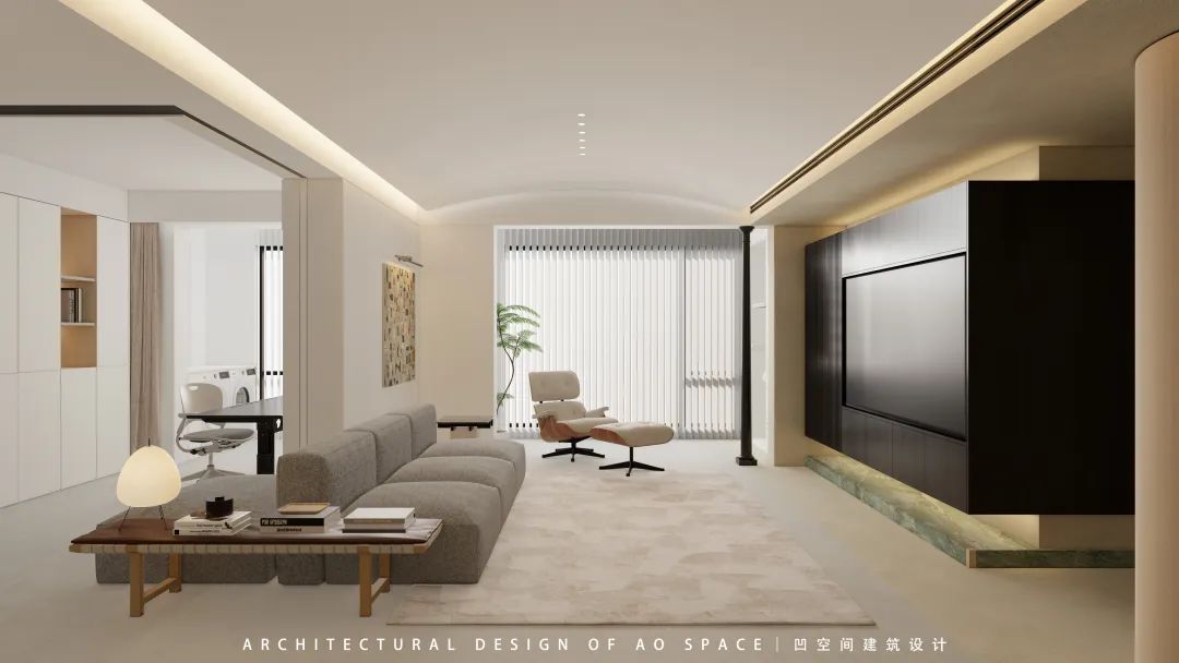 AO DESIGN 概念｜180㎡解构功能与空间的关系丨中国南京丨凹设计事务所-15