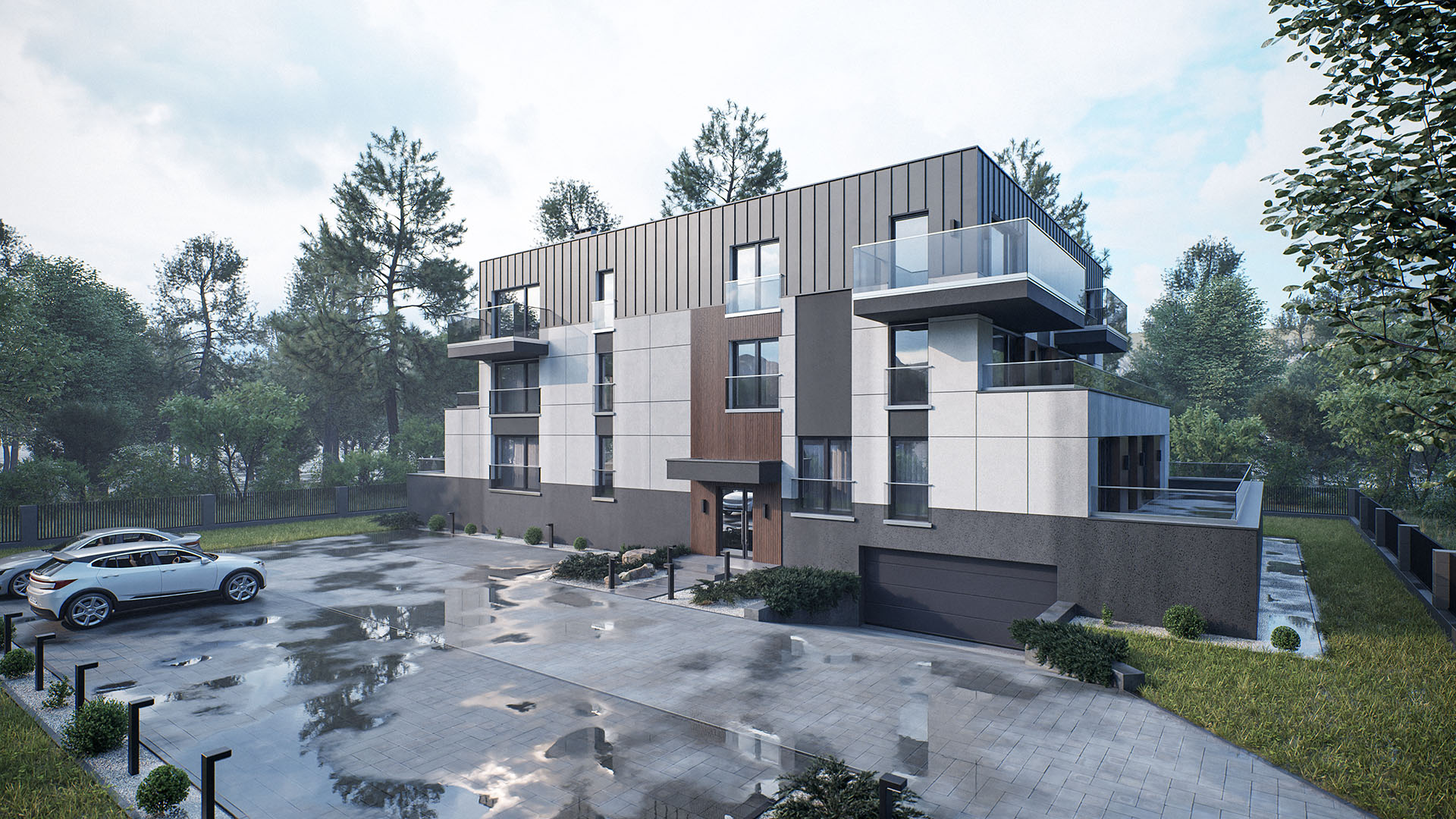 Apartamenty Ustroń | Wizualizacje Architektoniczne-14