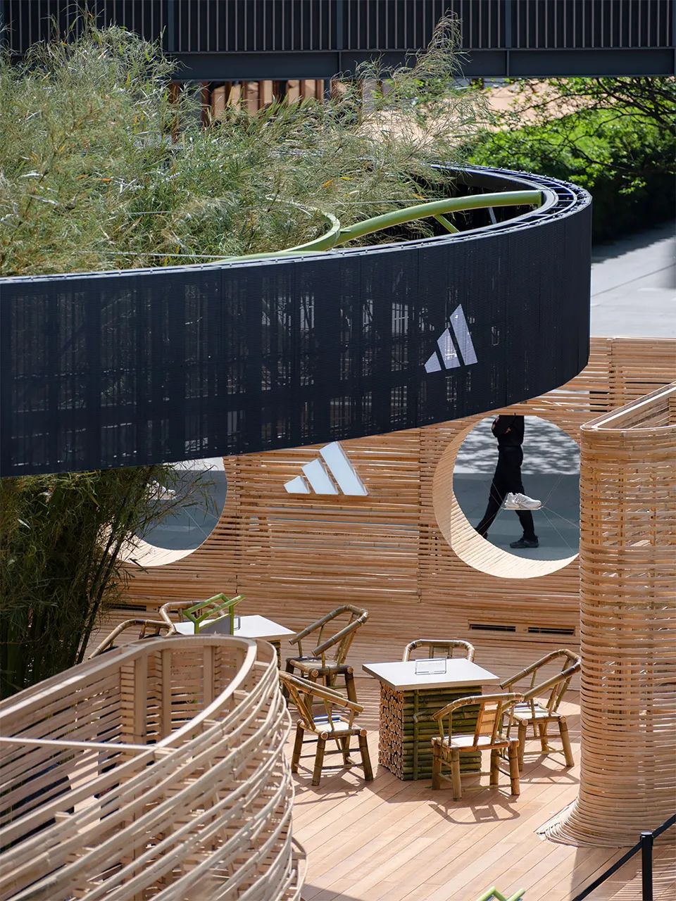 阿迪达斯太古里“清风茶馆”快闪装置丨中国成都丨line+设计事务所-17