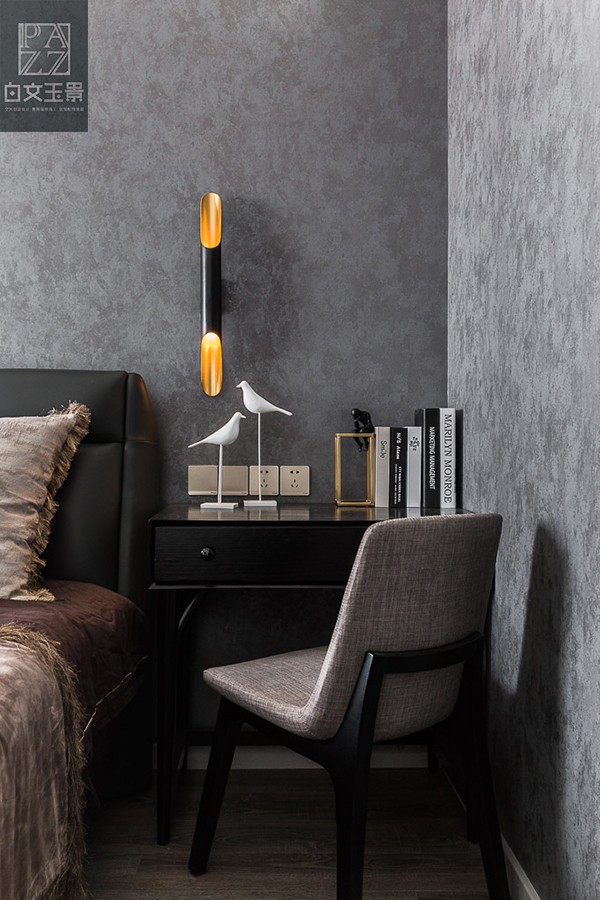 风华——139㎡后现代与港式的碰撞  白文玉景设计-25