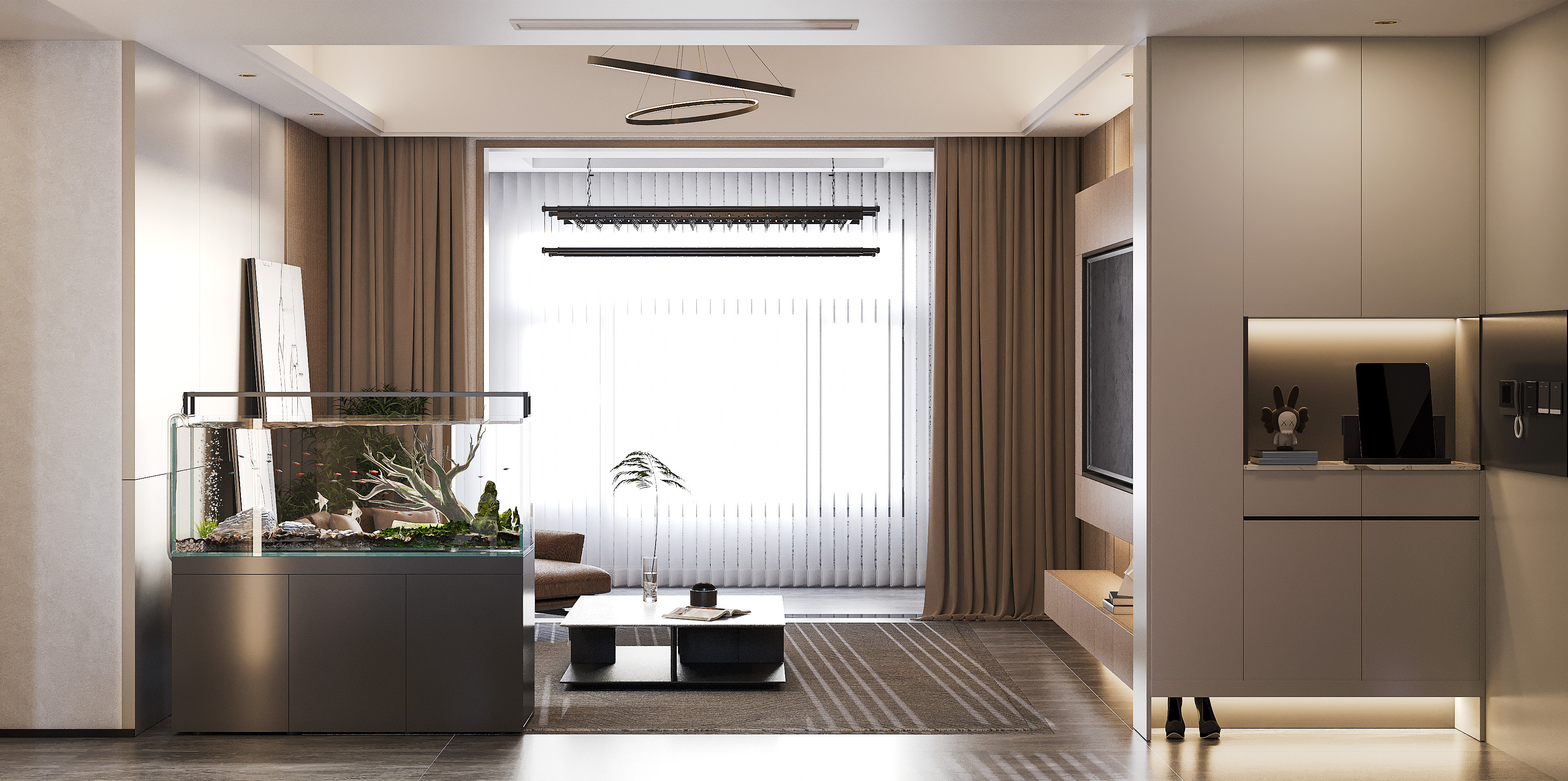 西安高新《苏宁云著》室内设计丨中国西安丨惠晨飛-17