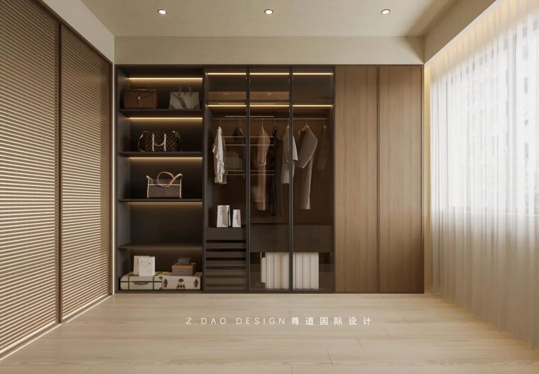 龙湖丽丰·西宸原著400㎡静奢风别墅(《喜 棠》)丨尊道国际设计-131