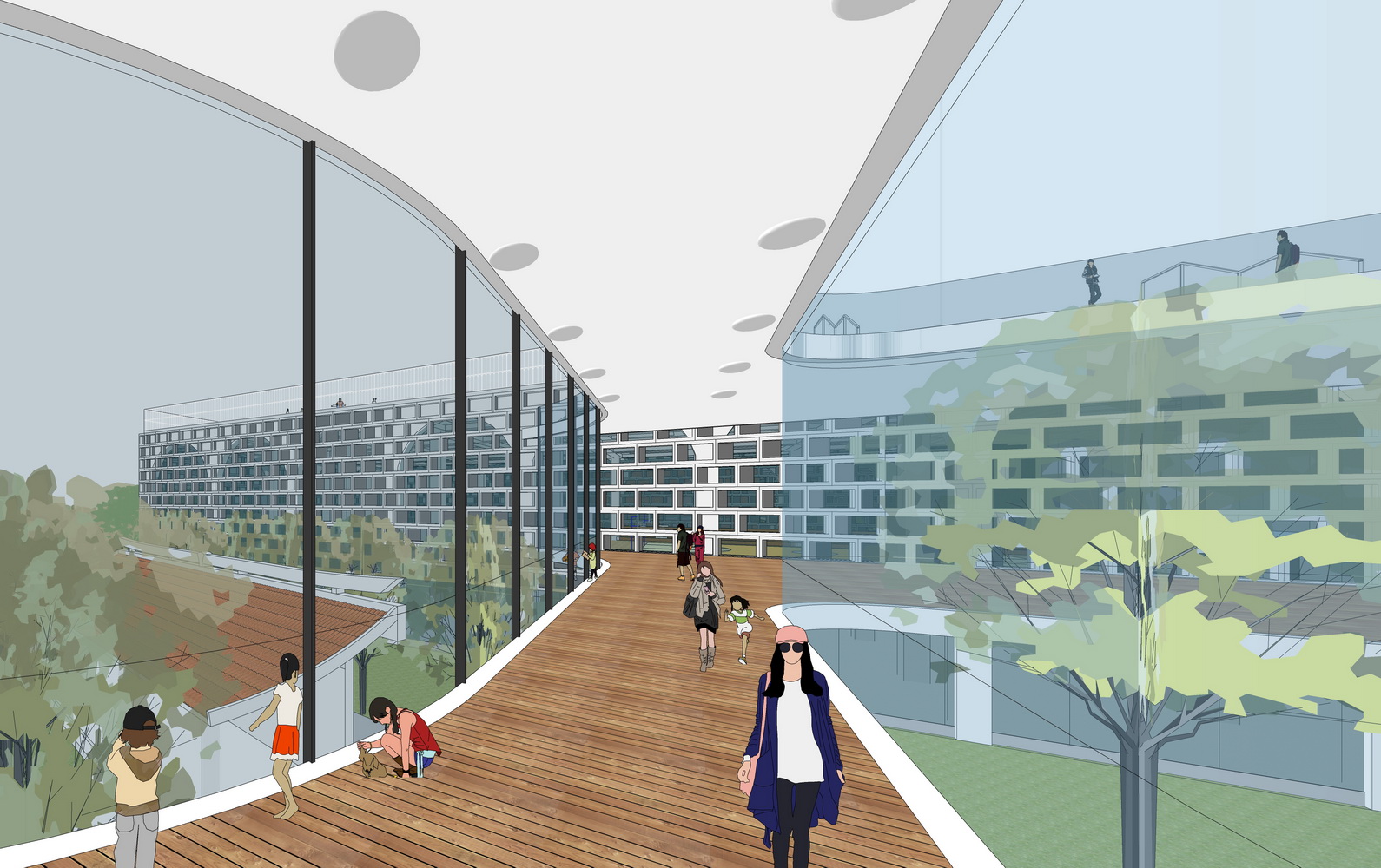 厦门市实验小学SU模型-1