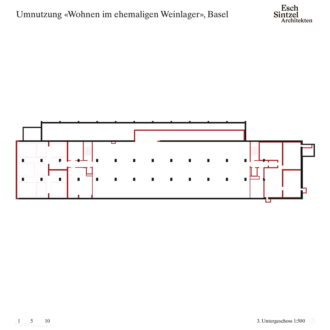 仓库新生：巴塞尔葡萄酒窖改造公寓 / Esch Sintzel Architekten-38