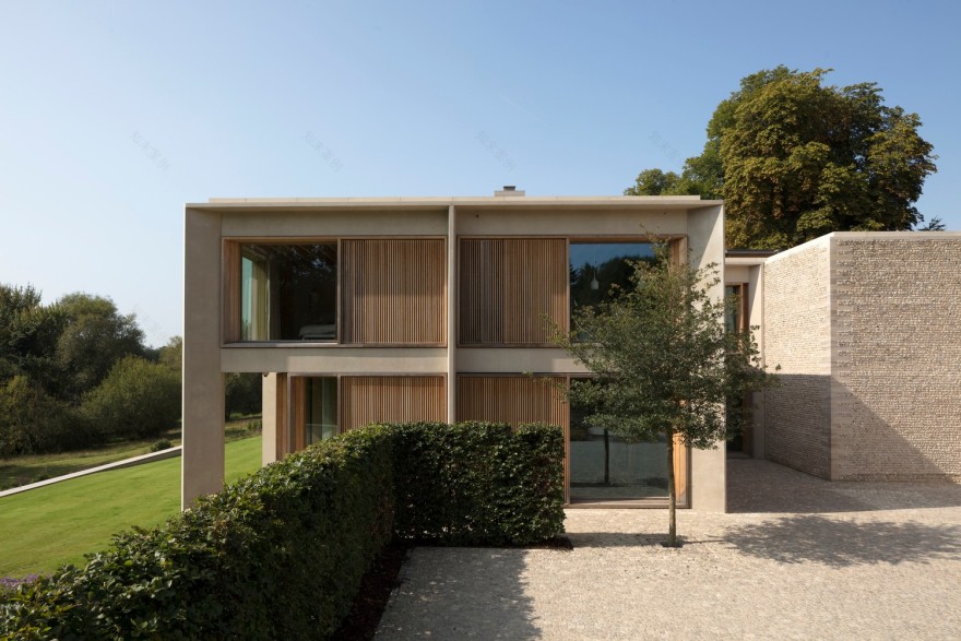 汉普郡住宅 | 融入自然的双层景观之家-9