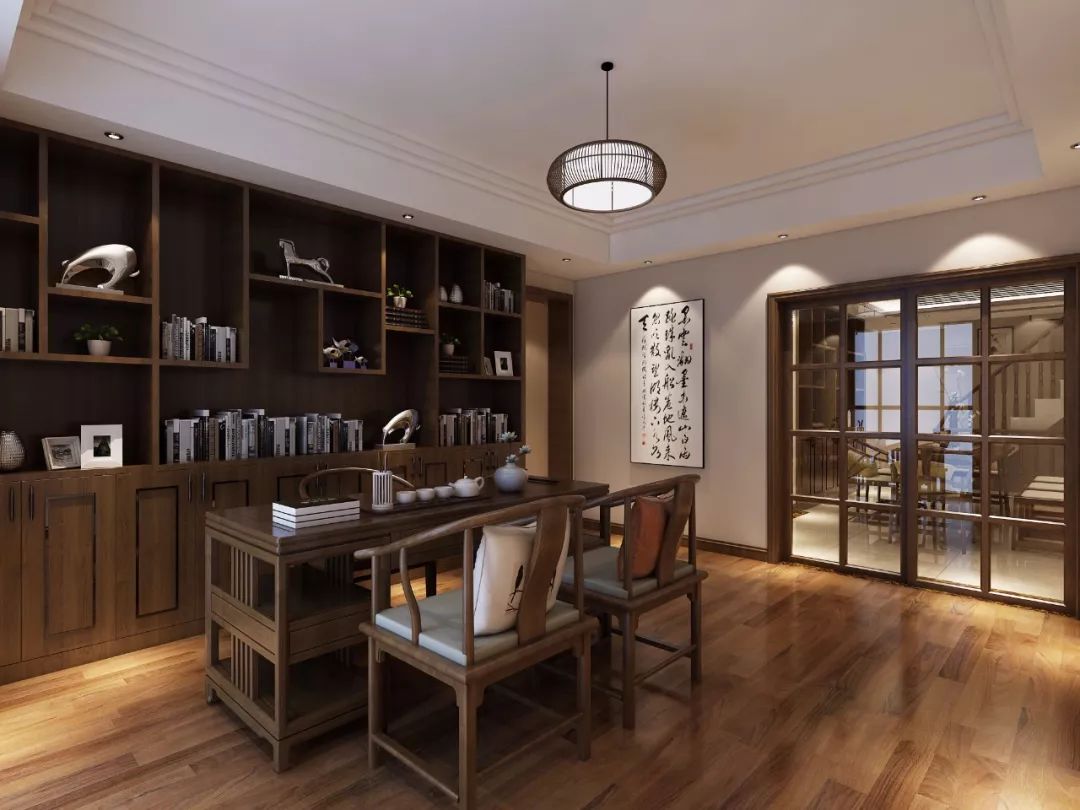 新中式风格万科渝园设计,融合环境风水与空间哲学-35