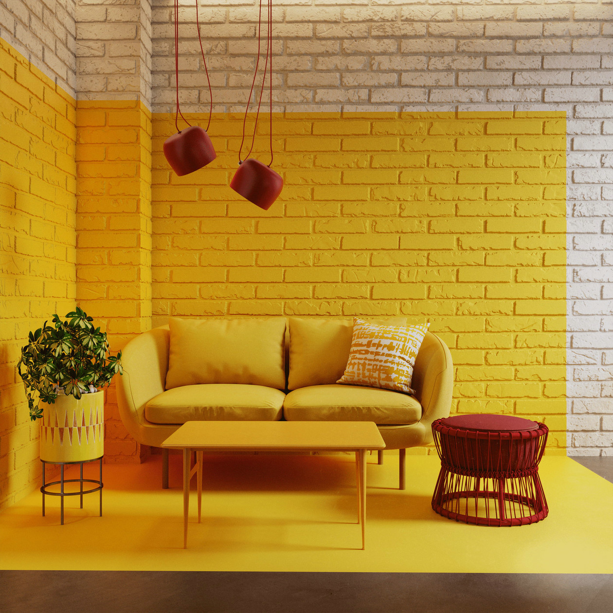 工业风快餐店设计-16