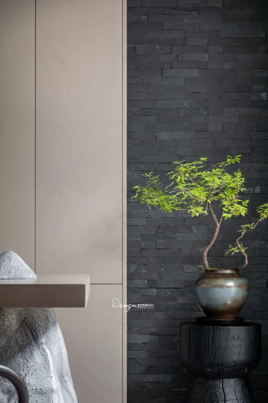 云康园简约中式设计丨紫苹果装饰集团-87