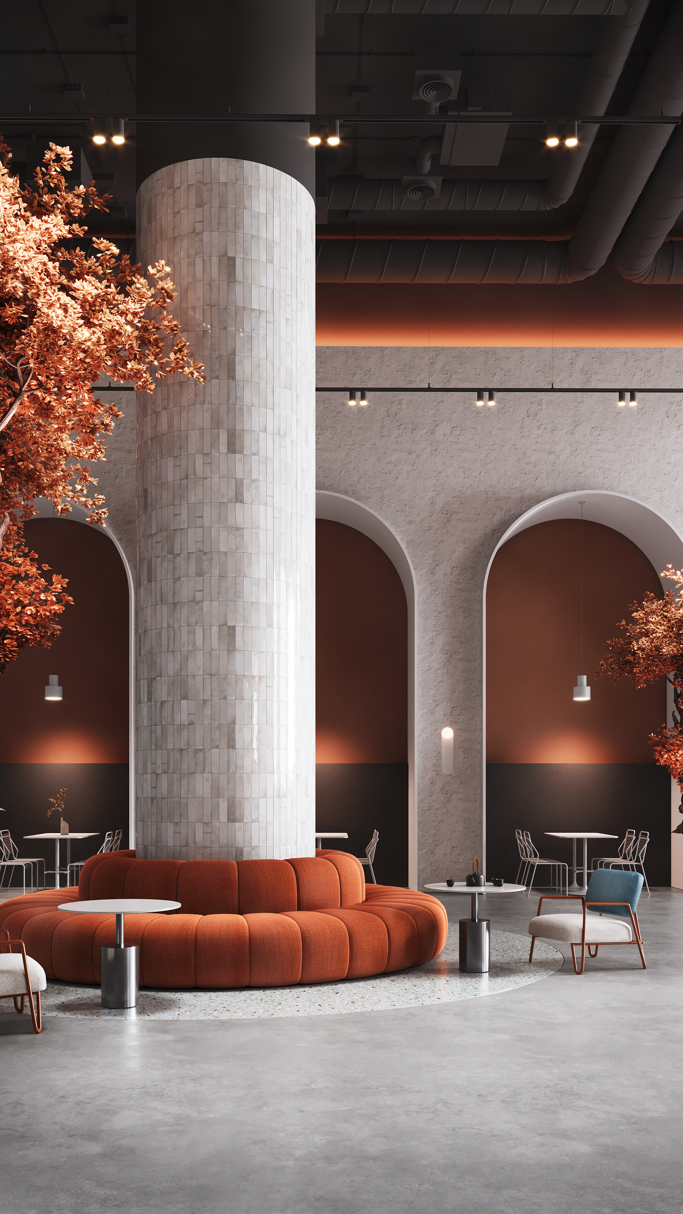 CAFE VISUALISATION（咖啡馆室内可视化项目）丨C  RENDER-11
