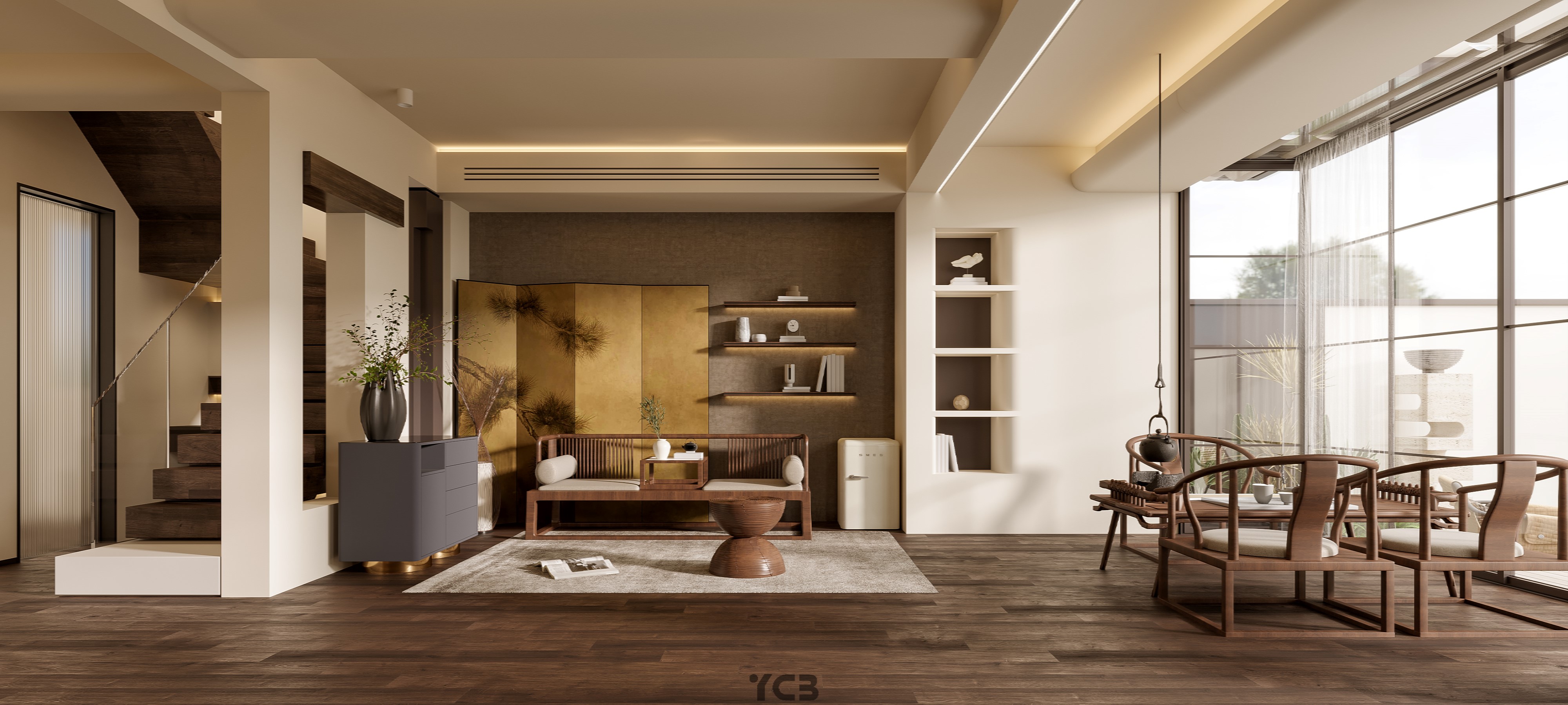 高级自然古朴 · 侘寂理想之家丨原创帮（设计帮）-2