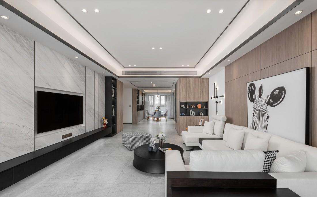 四房两厅轻奢之家,演绎简约精致生活-0