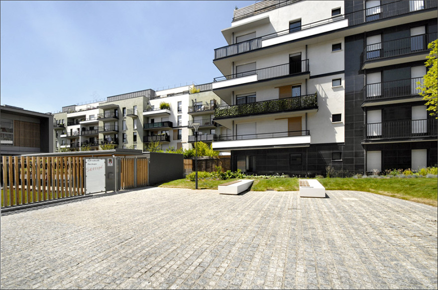 法国巴黎 Allée de Berlin Spandau 人行通道景观设计-13