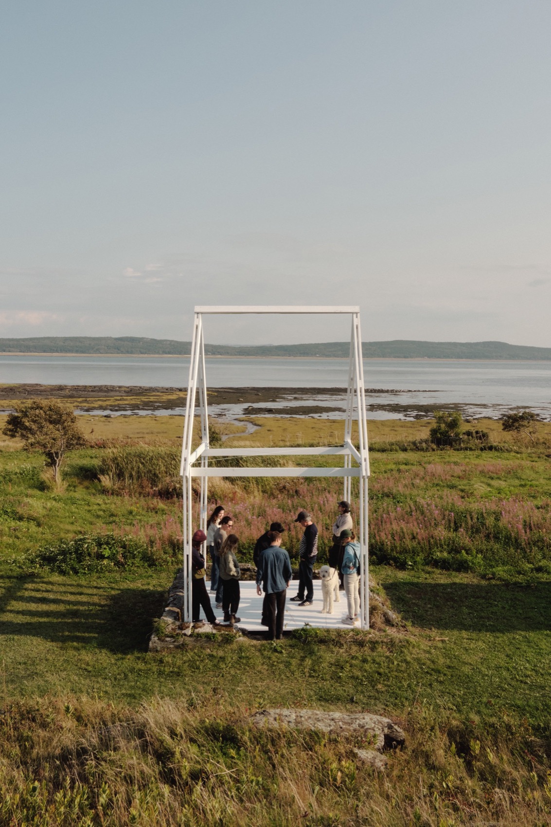 与绿岛居民共创的“烟熏屋”临时装置丨加拿大丨Atelier Pierre Thibault-64