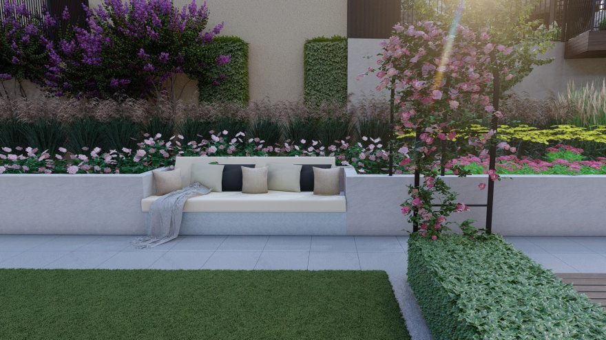 Kasina Wielka 两层花园设计-8