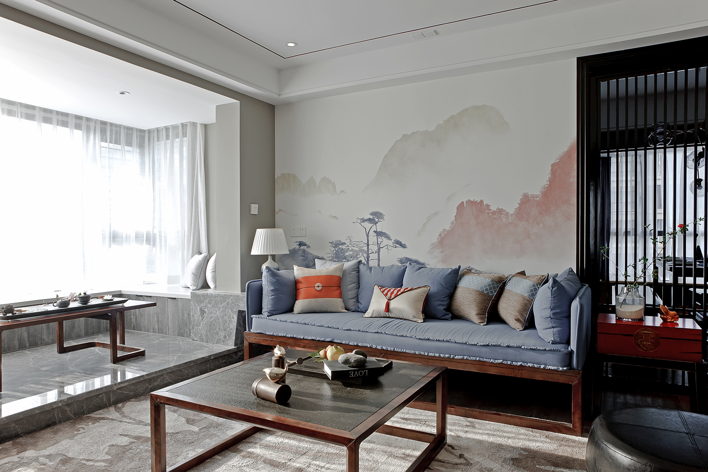 杭州天鸿香榭里 135㎡新中式禅意设计，自然与空间的完美交融-34