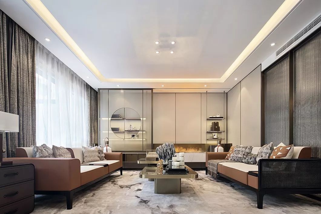 泰山院子样板间|东方风韵对空间的礼赞-56