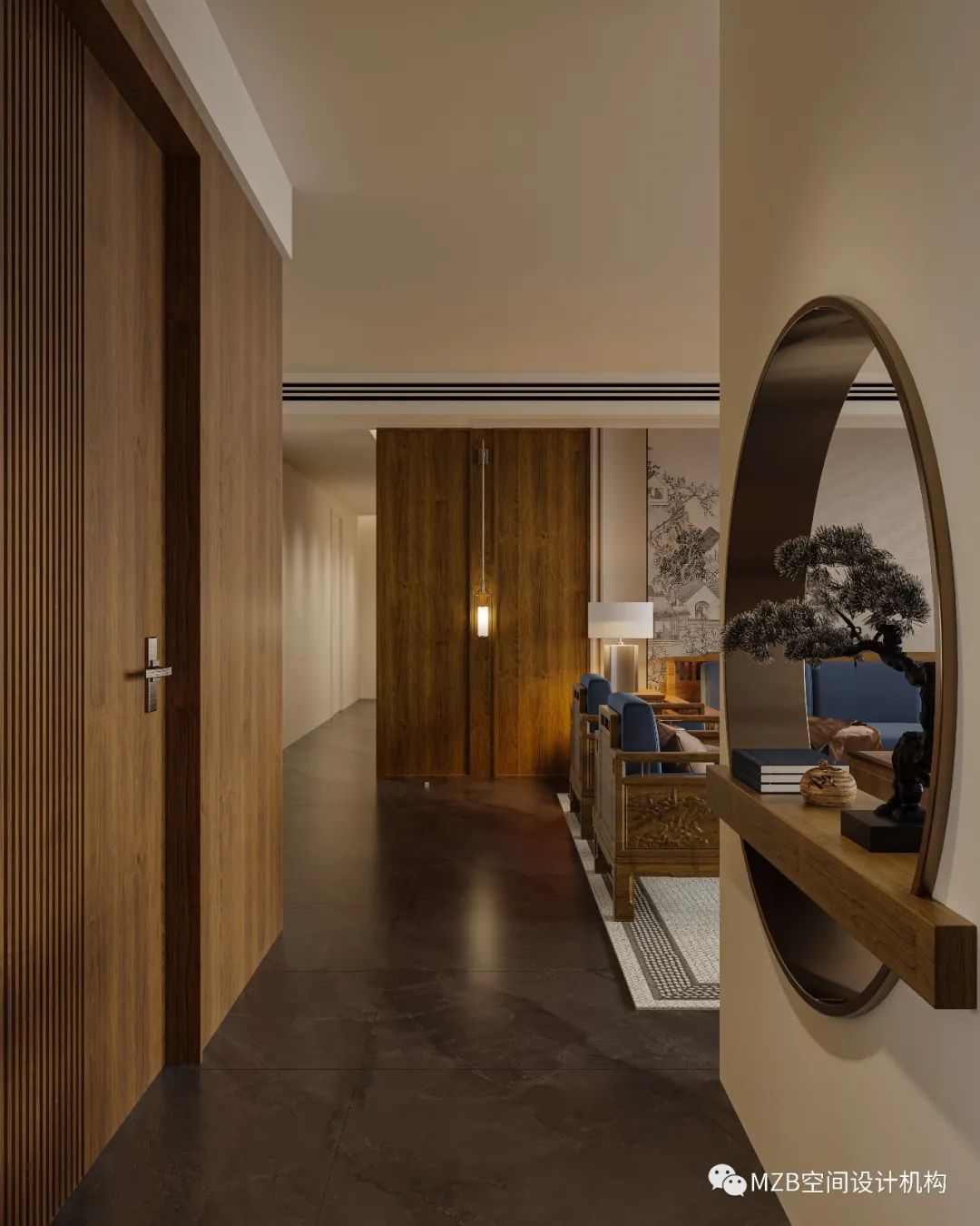 绿地麓湖郡现代家居丨MZB 空间设计机构-22