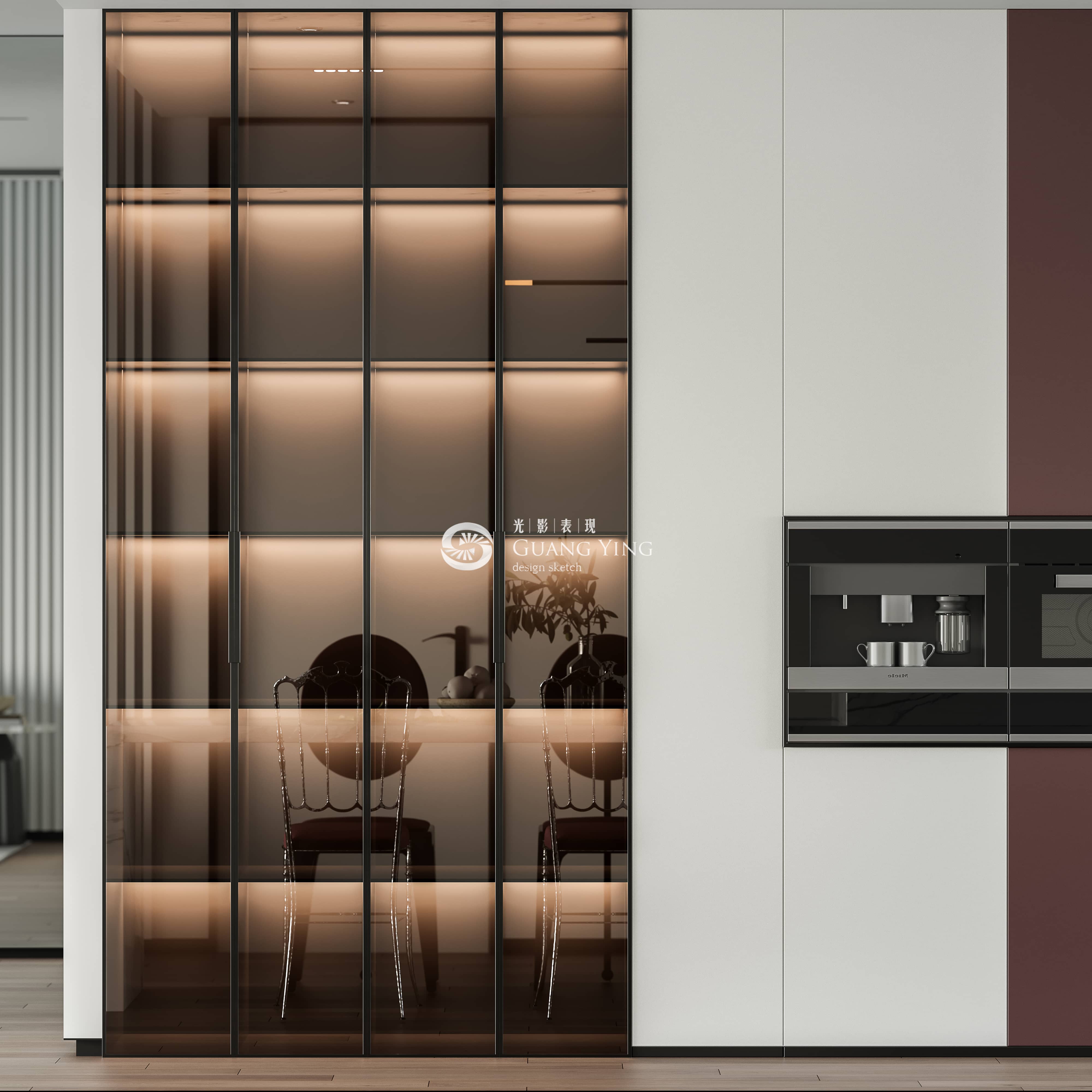 光影视觉写实作品：现代家装-1