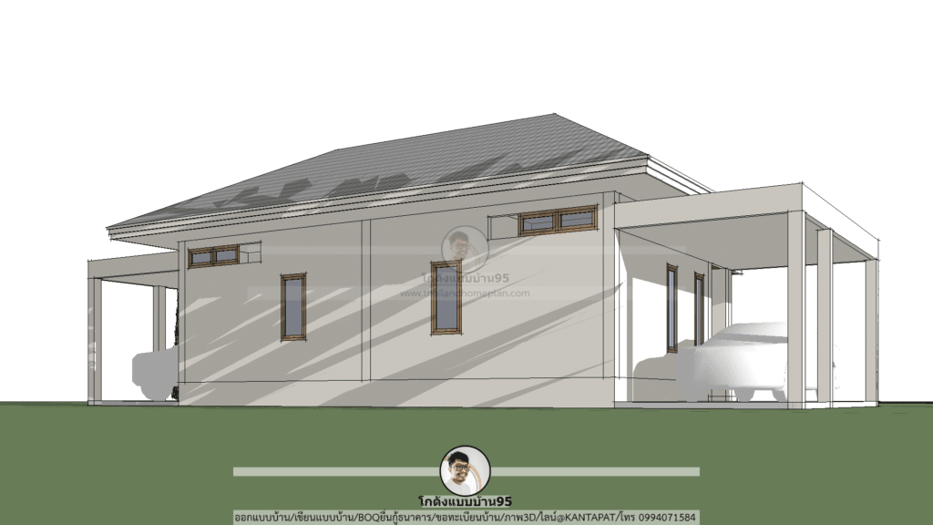 度假村 P  2291 设计方案丨KODANG BAAB BAAN（仓库式房屋）-37