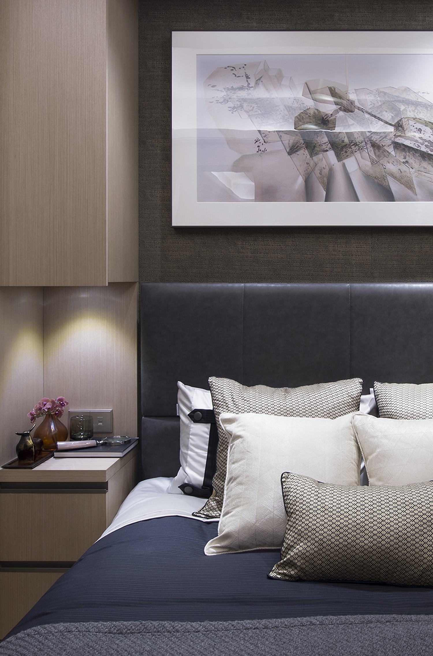 140㎡的北京万科翡翠公园140样板间——大倉设计-58