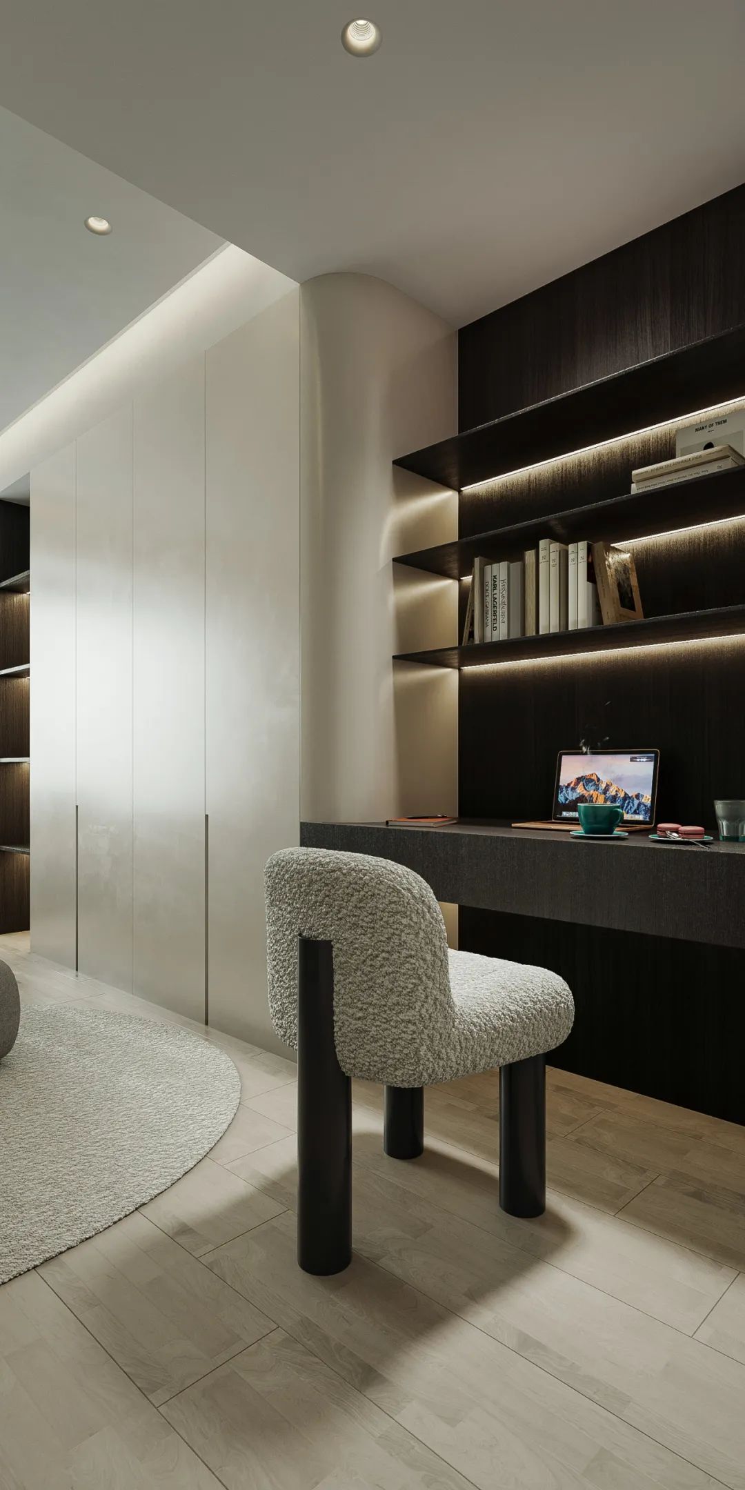 恒基旭辉府现代家居设计丨戴柯律-24