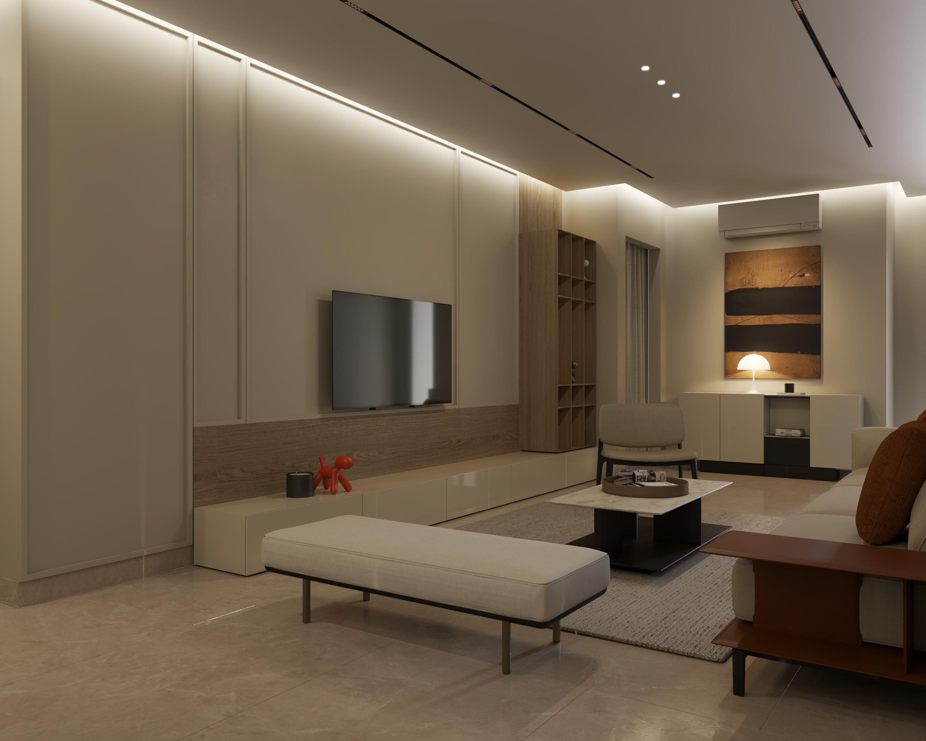 现代简约公寓丨埃及开罗丨STUDIO HUB-4