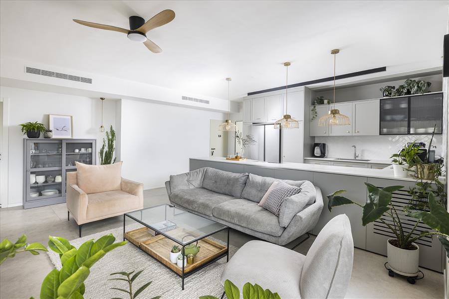 מיכל גרינברג | עיצוב פנים דירה 5 חדרים בנס ציונה - PICKINTERI-10