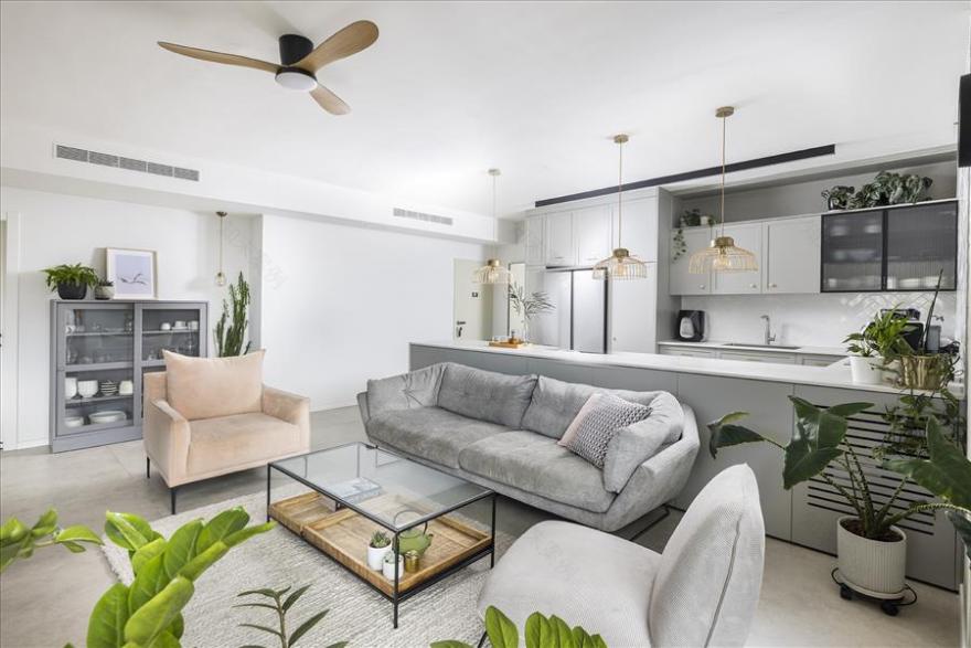 מיכל גרינברג | עיצוב פנים דירה 5 חדרים בנס ציונה - PICKINTERI-10