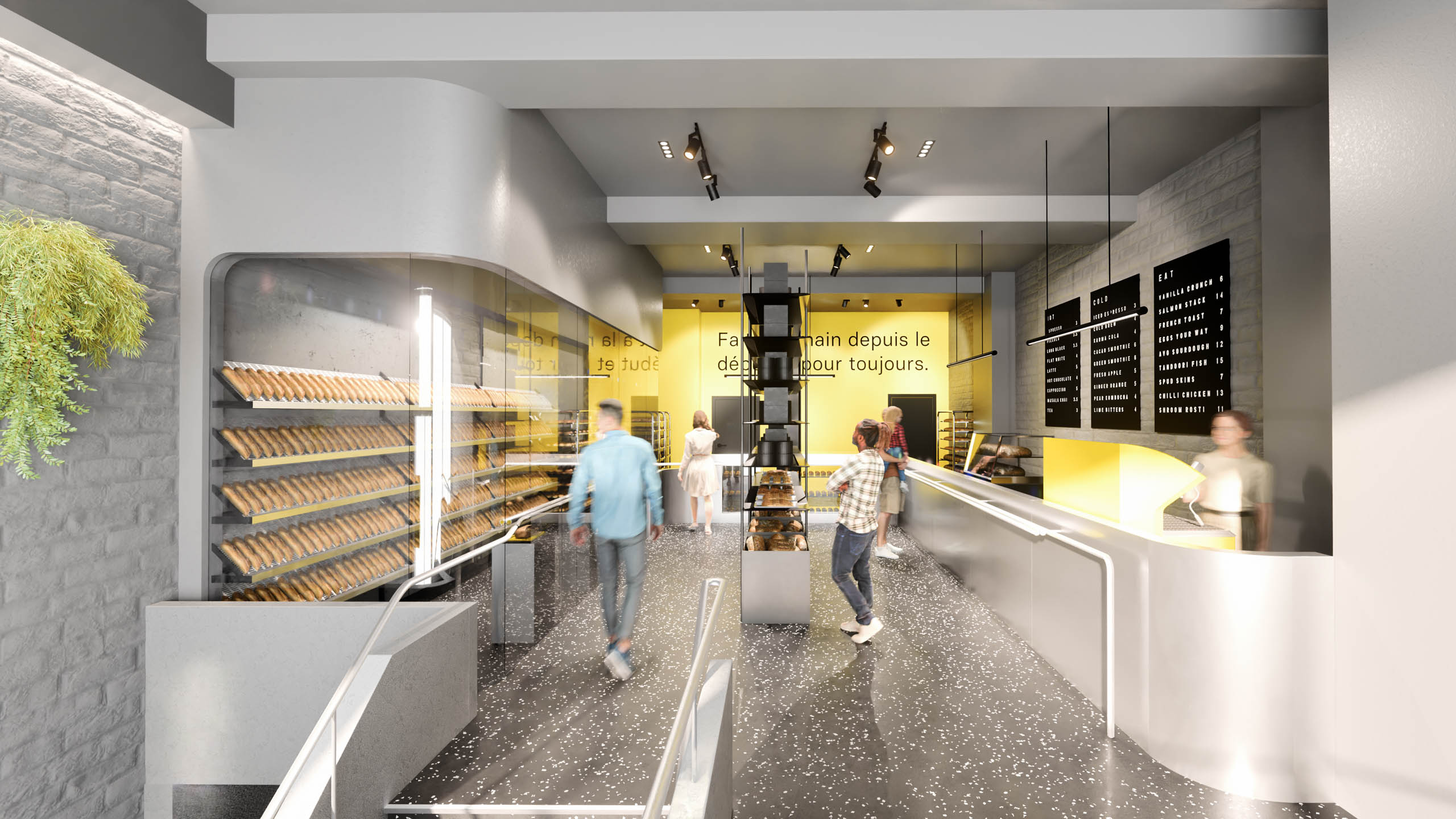 Guillaume Bakery 零售空间设计-17