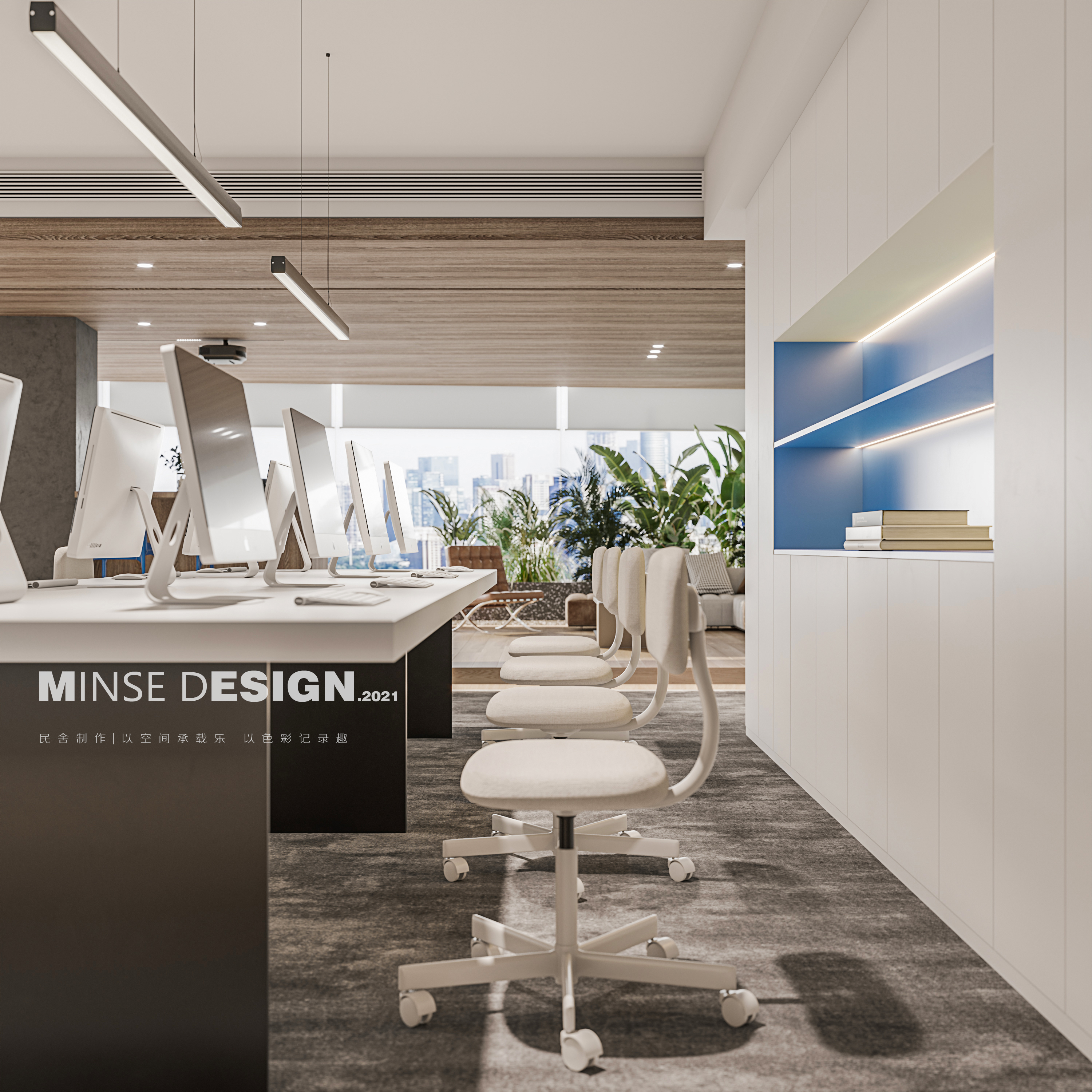 杭州上城区办公空间设计丨中国杭州丨杭州民舍制作室内设计工作室-21