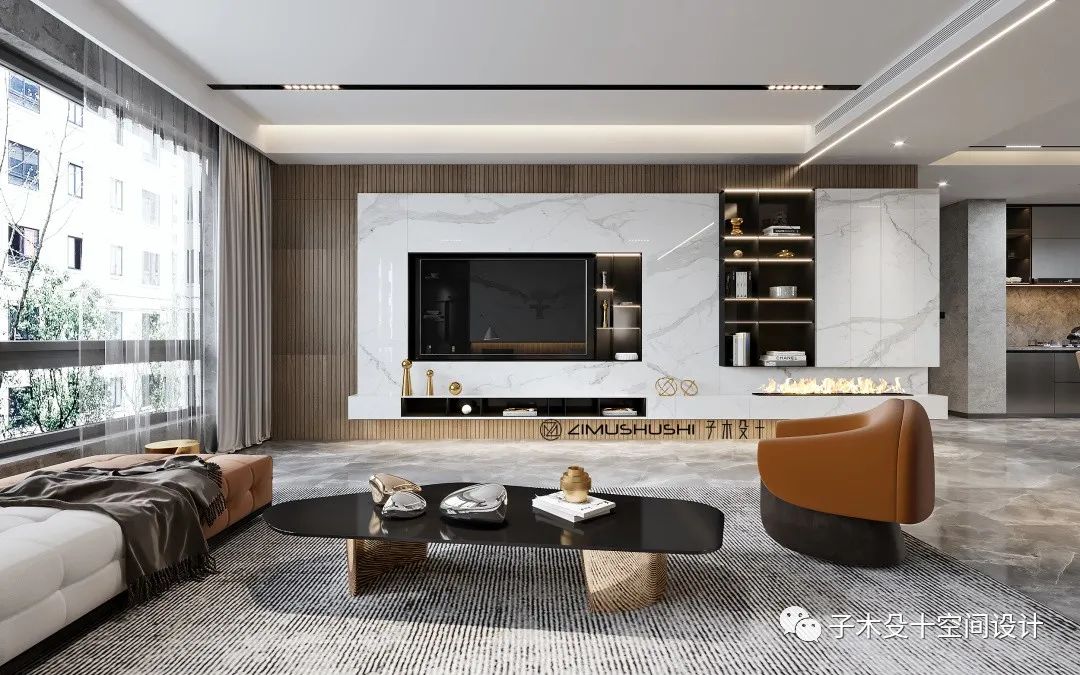 阔境人生 · 子木殳十空间设计的雅奢宅邸-17