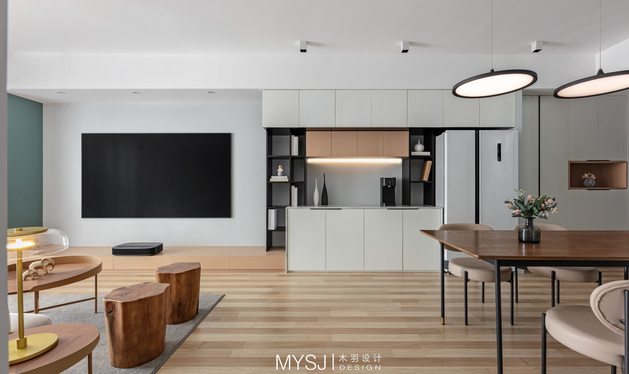 武汉木羽设计 | 140 平现代简约婚房,实现多功能需求-44