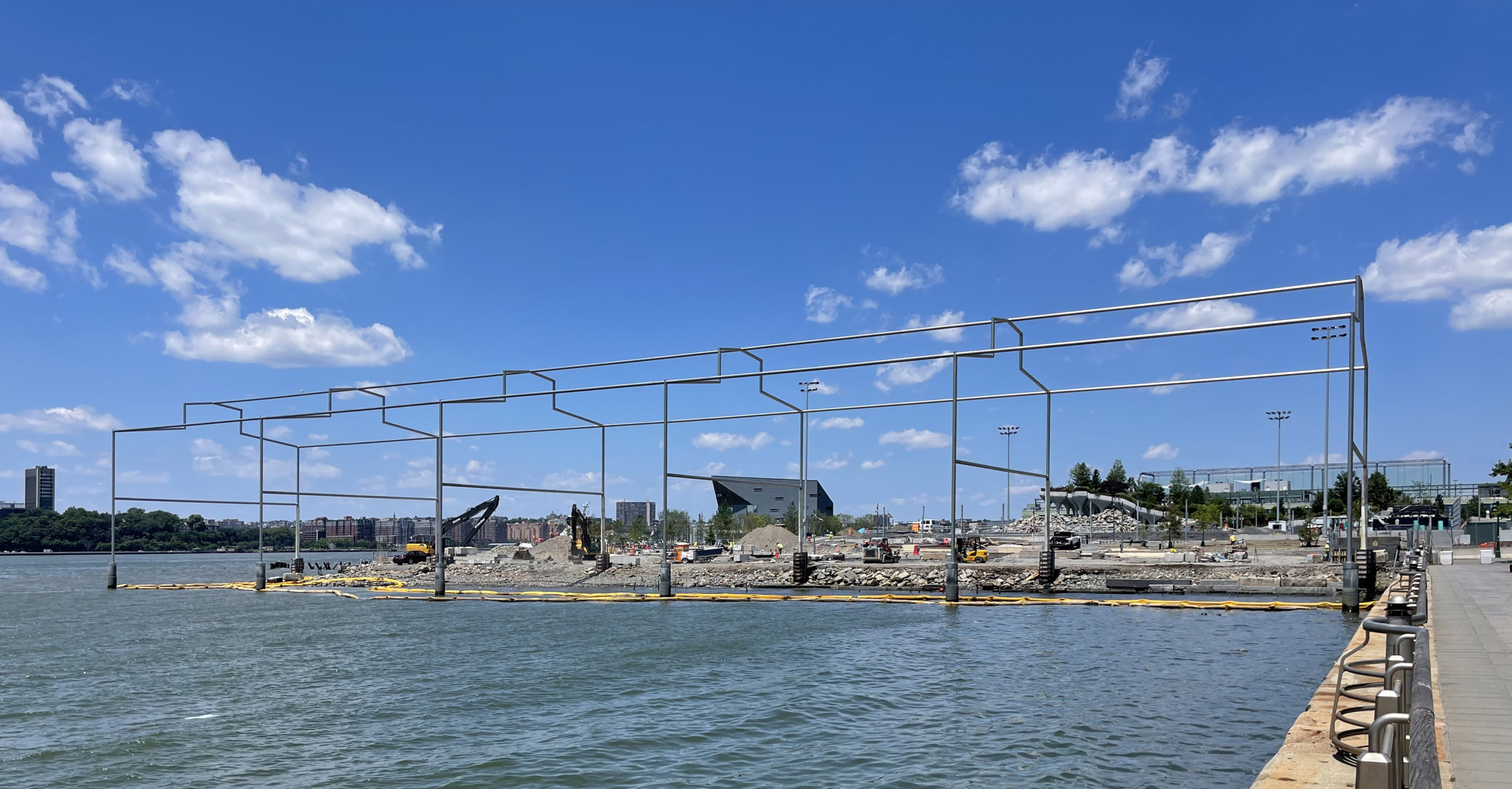 Tree Planting Begins at Gansevoort Peninsula Park on the West Village Waterfront, Manhattan - New York YIMBY-2