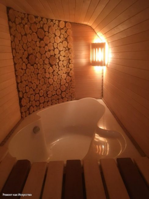 旧铁棚改造桑拿房与按摩浴缸项目-18