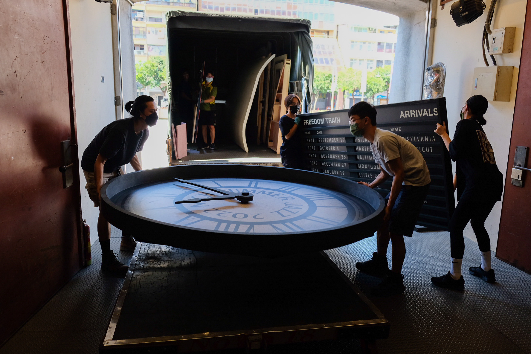 《前進吧！爵士特快車》舞台设计及制作丨山峸-29