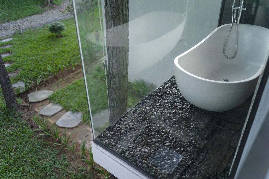 Ba Vì森林中的开放互动生活空间-54