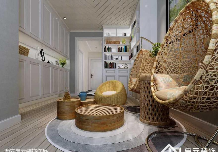 西安启元装饰的法式风格设计-7