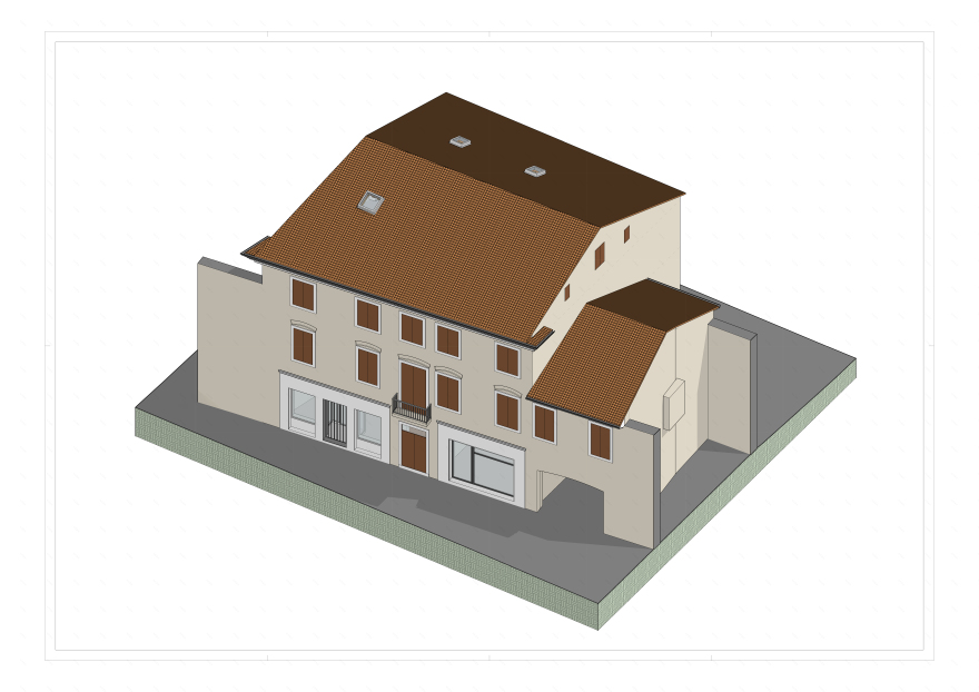 Revit 模型的现有建筑丨意大利-14