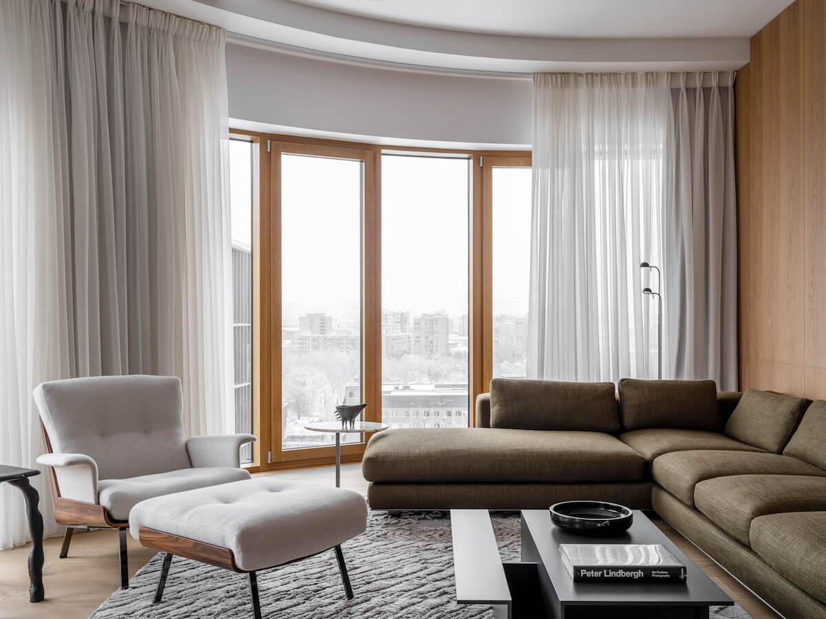 170 平方米的白色公寓丨俄罗斯莫斯科丨Ariana Ahmad-9