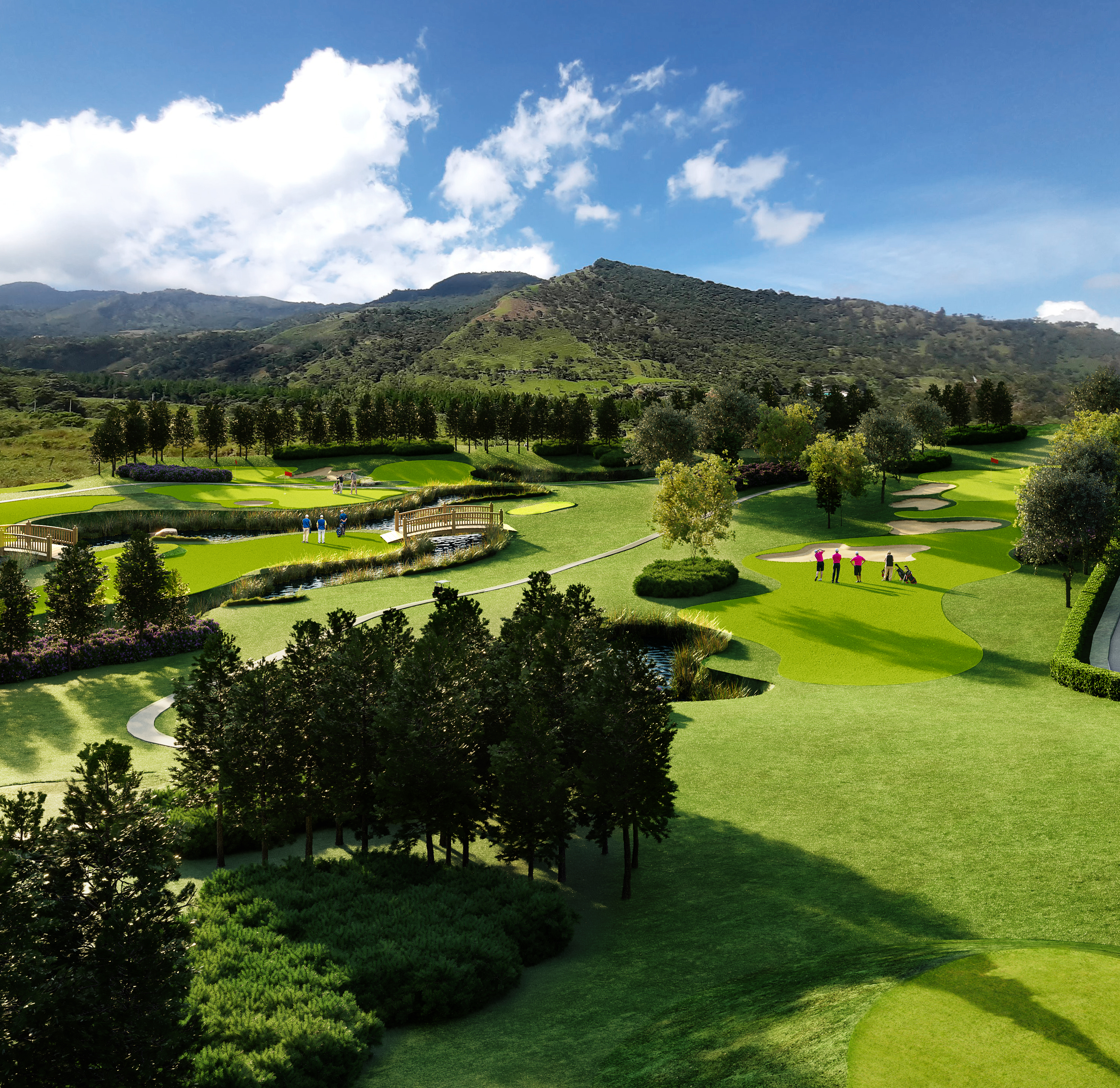 安第斯森林高尔夫营地丨Colombia-15