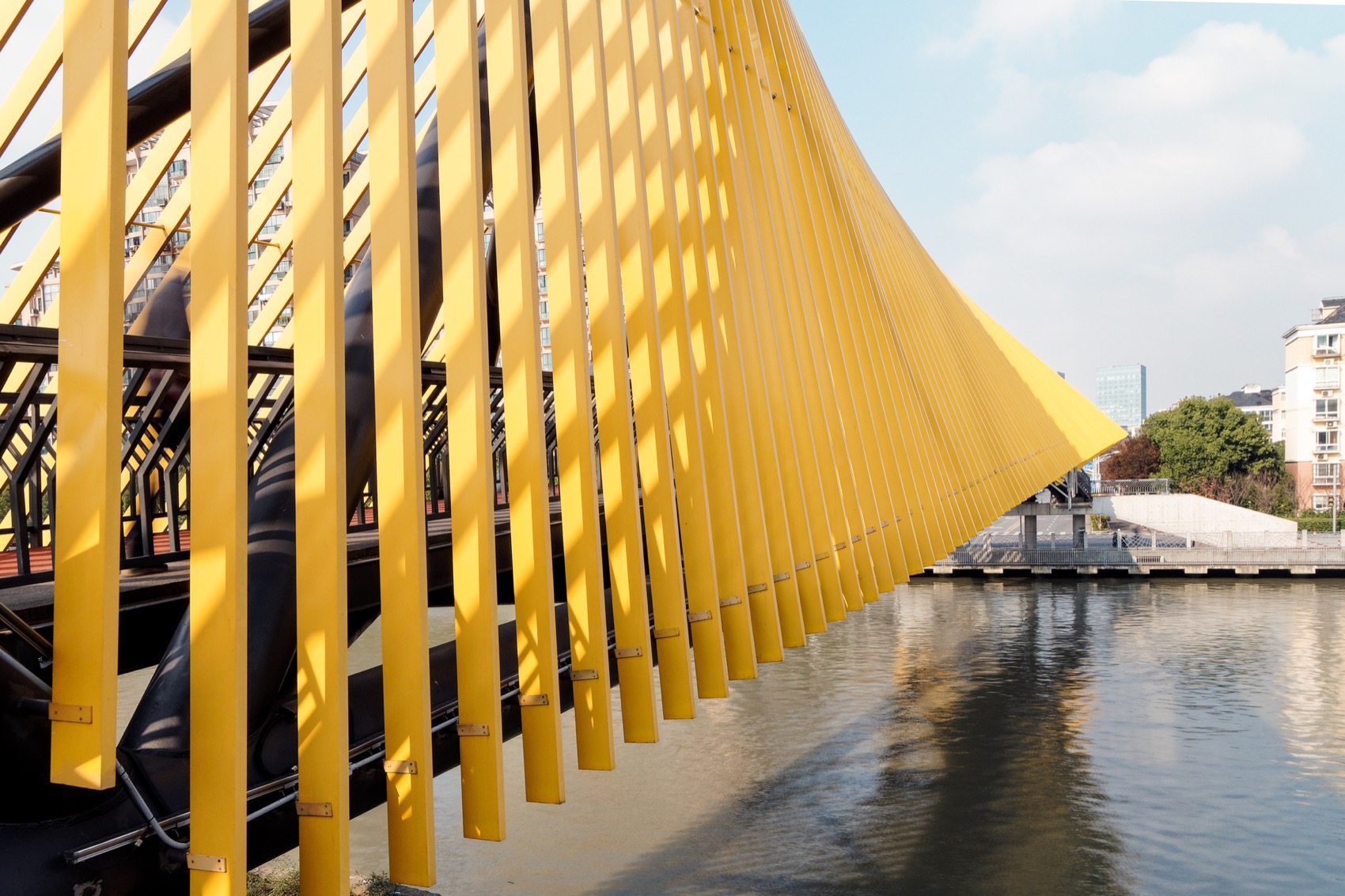 百穗桥·青浦南箐园北侧人行桥丨中国上海丨致正建筑工作室+博风建筑-28