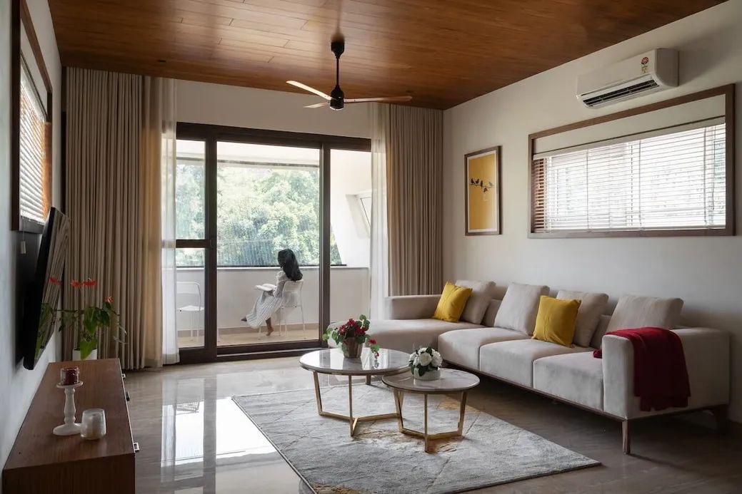 印度未来主义悬臂屋丨S Squared Architects-9