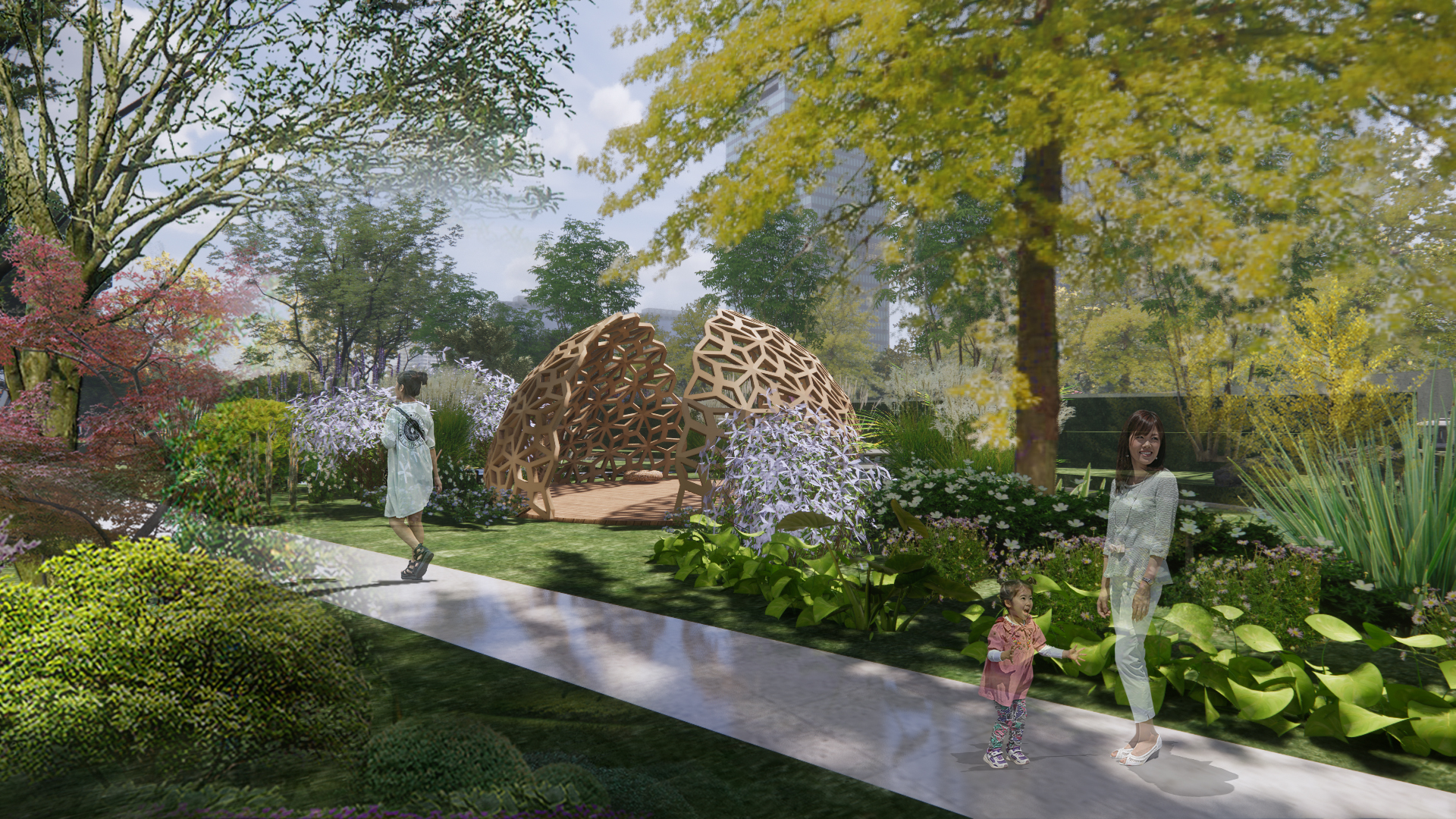 疗愈理念下的北京CBD公园景观设计丨中国北京-13