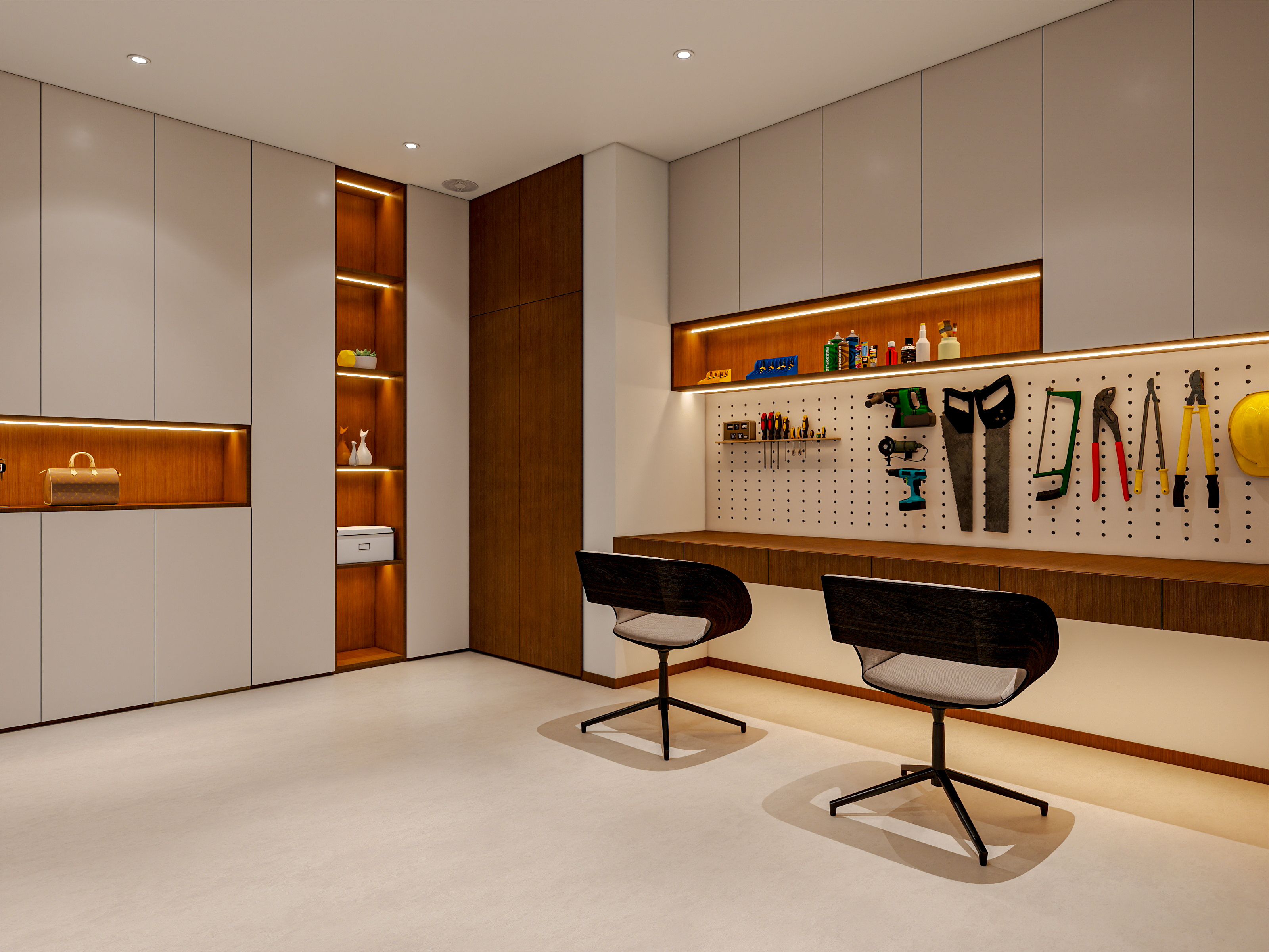 四川成都花间君邸（603平方现代极简底跃四居室）-49