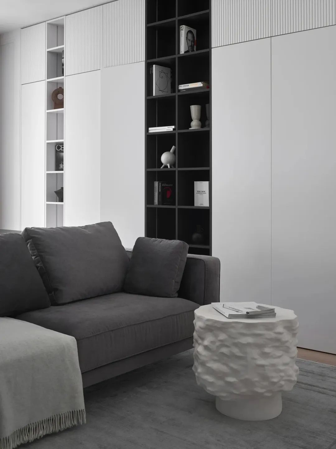 川谷堂 115㎡高级灰设计丨LINES design bureau-17