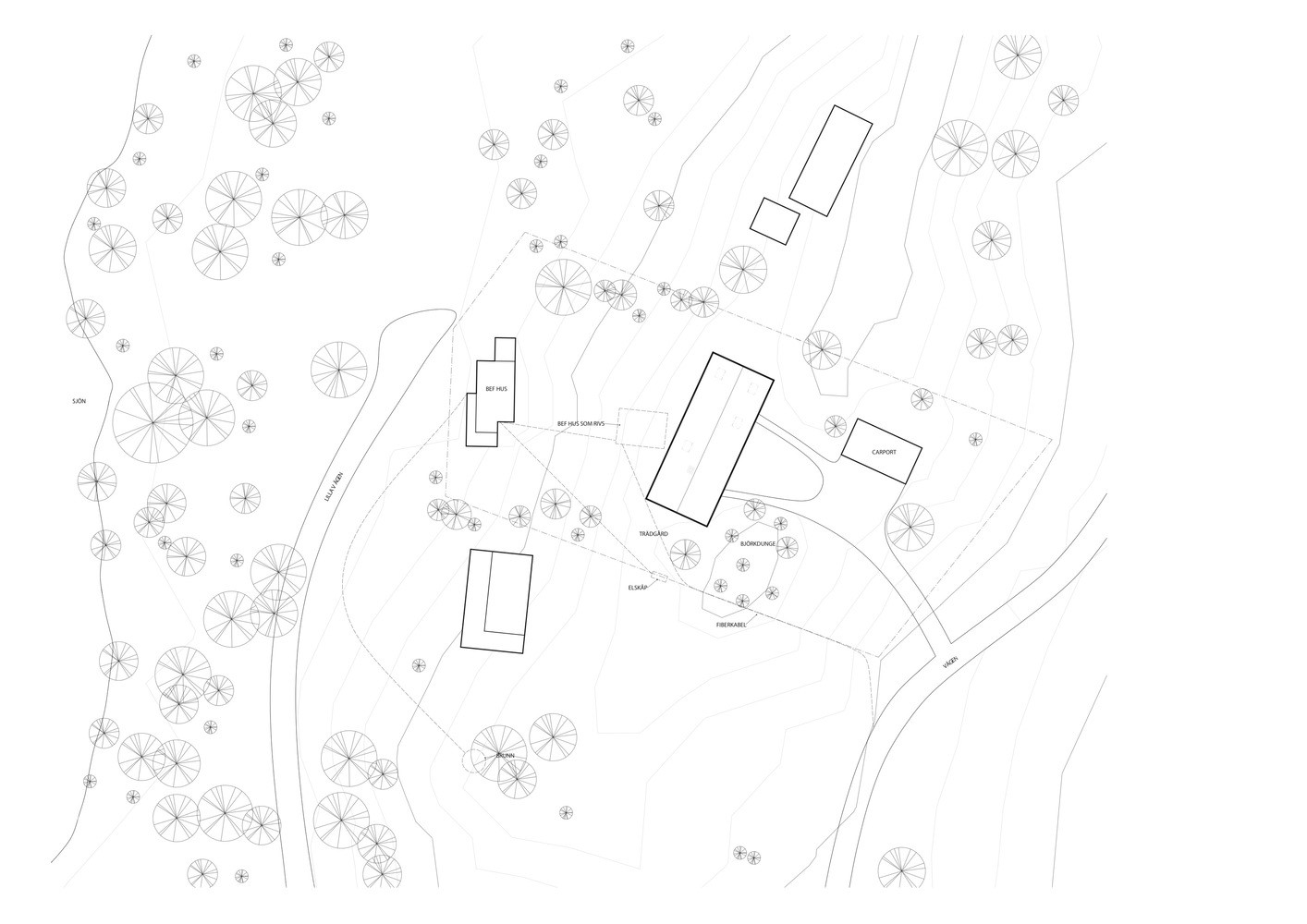 瑞典南部村庄小屋，自然融入与功能并重的室内设计-18