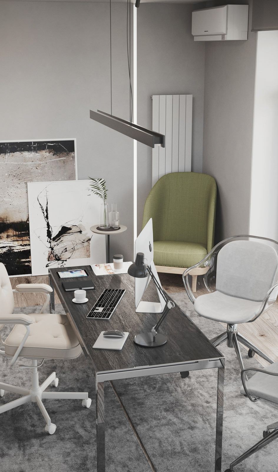 中性色系公寓设计 这细节满分！-32