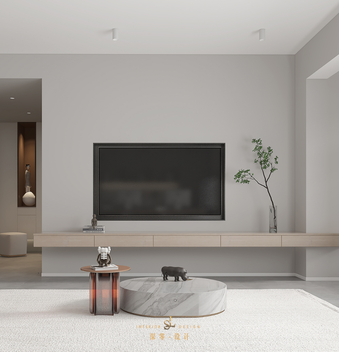 望江台新年轻主义高级灰婚房设计丨中国合肥丨深零设计-10